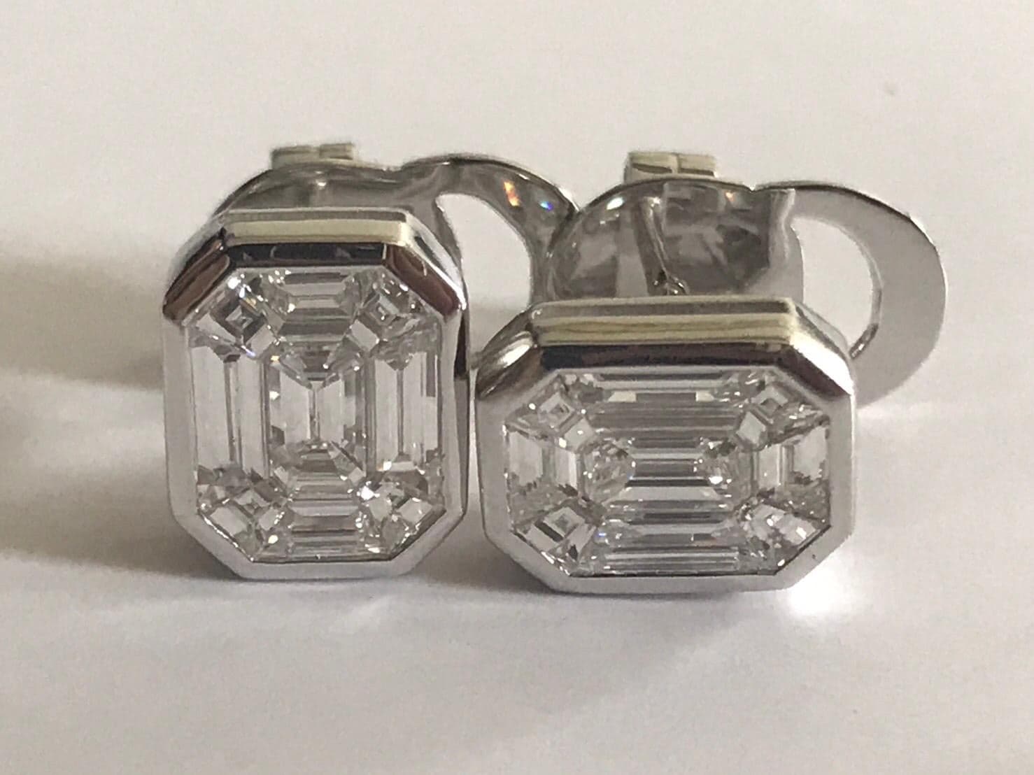 Empie Cut Diamond Errings