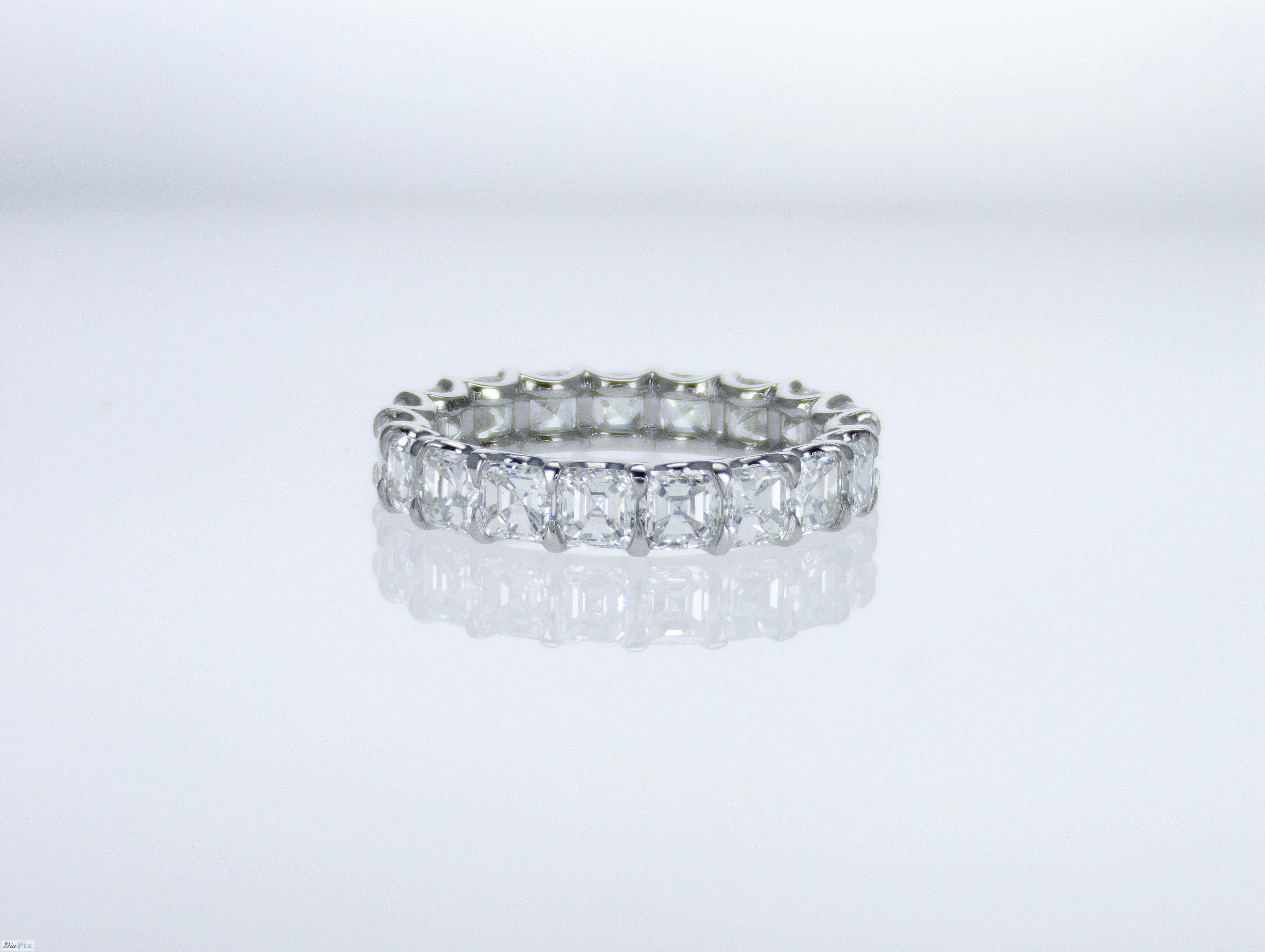 Eternity Ring Pt950 s/w Diamond
