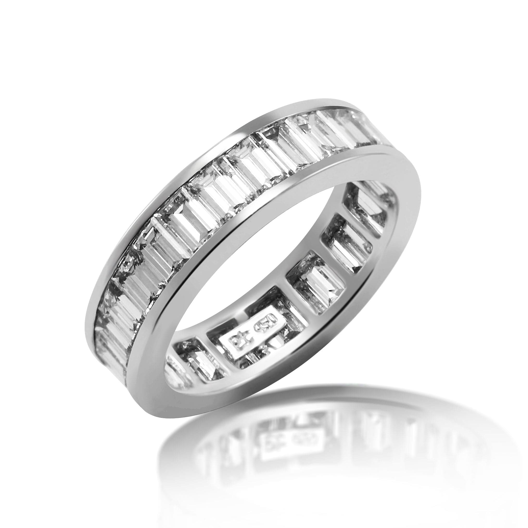 Eternity Ring PT950 S/W Bag Diamond