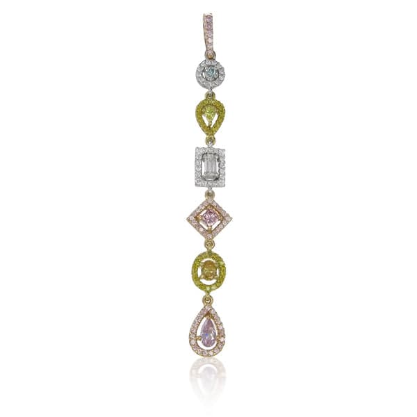 H.M Pendant PT950&18KPYW GOLD.