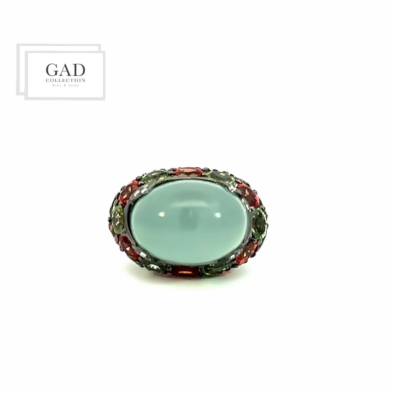 Ring 18 KWGOLD s/w Mix Sapphire