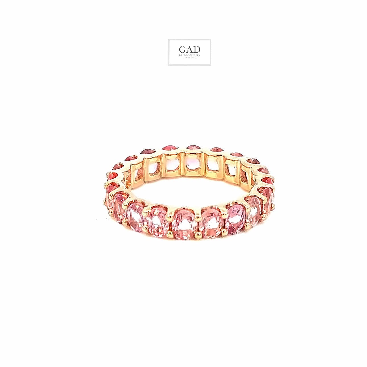 Eternity ring s/w Pink Sapphire